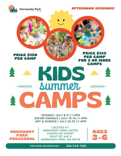 Summer Camps for Kids - City of Normandy Park